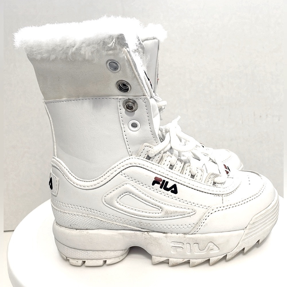 Fila Disrupters Shearlings Winter Boots - Toddlers Size 10 - Picture 5 of 10